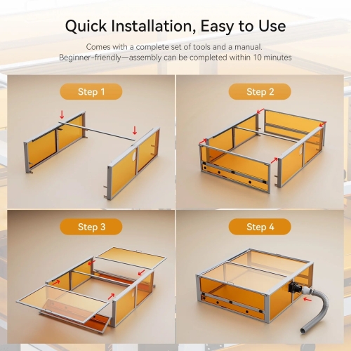 Obudowa ochronna Atomstack B4 (do A70/Glacier)